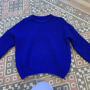 Cobalt Blue Sweater
